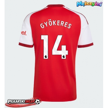 Arsenal Viktor Gyokeres #14 Koszulka Podstawowa 2026-27 Krótki Rękaw