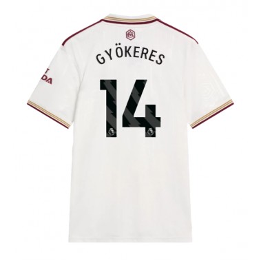 Arsenal Viktor Gyokeres #14 Koszulka Trzecia 2025-26 Krótki Rękaw