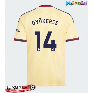 Arsenal Viktor Gyokeres #14 Koszulka Trzecia 2026-27 Krótki Rękaw