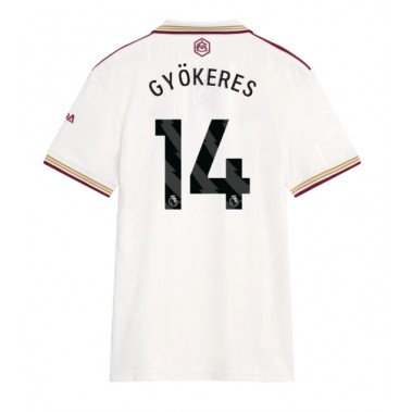 Arsenal Viktor Gyokeres #14 Koszulka Trzecia damskie 2025-26 Krótki Rękaw Arsenal Viktor Gyokeres #14 Koszulka Trzecia damskie 2025-26 Krótki Rękaw
