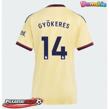 Arsenal Viktor Gyokeres #14 Koszulka Trzecia damskie 2026-27 Krótki Rękaw