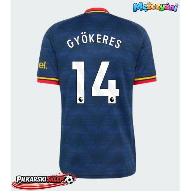 Arsenal Viktor Gyokeres #14 Koszulka Wyjazdowa 2026-27 Krótki Rękaw