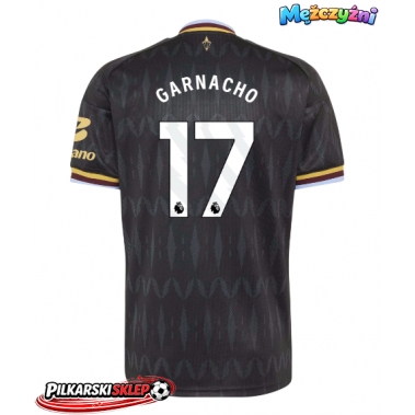 Aston Villa Alejandro Garnacho #17 Koszulka Wyjazdowa 2026-27 Krótki Rękaw