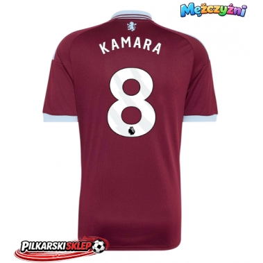Aston Villa Boubacar Kamara #8 Koszulka Podstawowa 2026-27 Krótki Rękaw