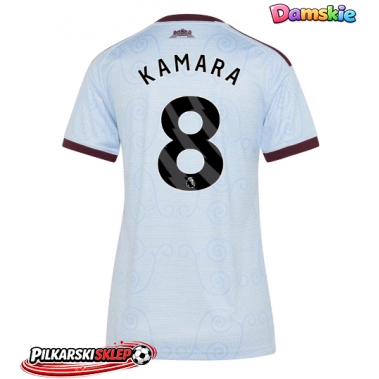 Aston Villa Boubacar Kamara #8 Koszulka Trzecia damskie 2026-27 Krótki Rękaw