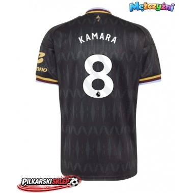 Aston Villa Boubacar Kamara #8 Koszulka Wyjazdowa 2026-27 Krótki Rękaw