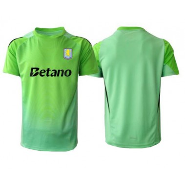 Aston Villa Bramkarskie Koszulka Wyjazdowa 2025-26 Krótki Rękaw