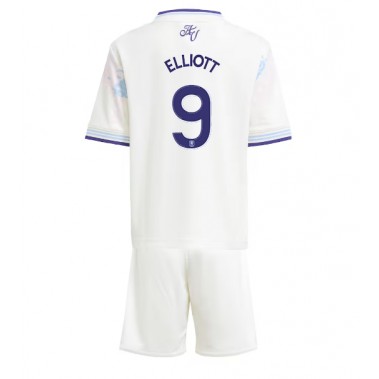 Aston Villa Harvey Elliott #9 Koszulka Trzecia dzieci 2025-26 Krótki Rękaw (+ krótkie spodenki)