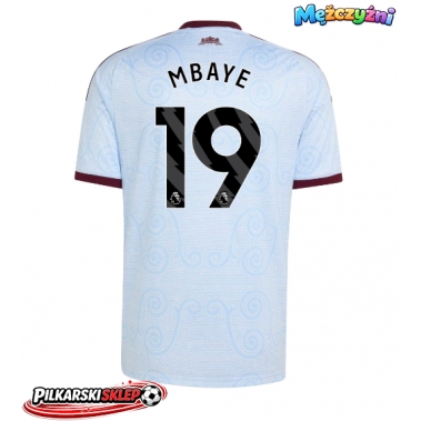 Aston Villa Ibrahim Mbaye #19 Koszulka Trzecia 2026-27 Krótki Rękaw