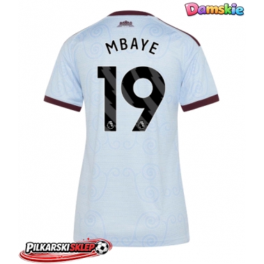 Aston Villa Ibrahim Mbaye #19 Koszulka Trzecia damskie 2026-27 Krótki Rękaw