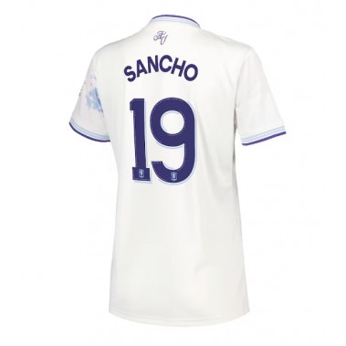 Aston Villa Jadon Sancho #19 Koszulka Trzecia damskie 2025-26 Krótki Rękaw