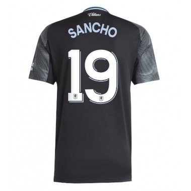 Aston Villa Jadon Sancho #19 Koszulka Wyjazdowa 2025-26 Krótki Rękaw
