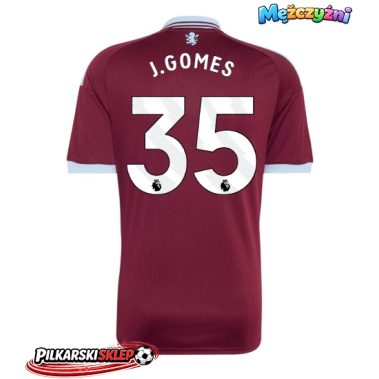 Aston Villa Joao Gomes #35 Koszulka Podstawowa 2026-27 Krótki Rękaw