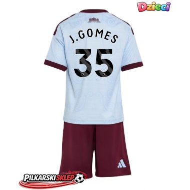Aston Villa Joao Gomes #35 Koszulka Trzecia dzieci 2026-27 Krótki Rękaw (+ krótkie spodenki)