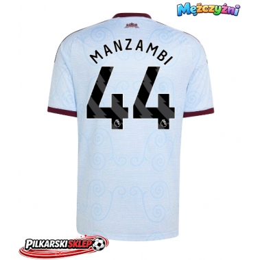 Aston Villa Johan Manzambi #44 Koszulka Trzecia 2026-27 Krótki Rękaw