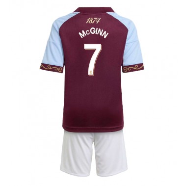 Aston Villa John McGinn #7 Koszulka Podstawowa dzieci 2025-26 Krótki Rękaw (+ krótkie spodenki) Aston Villa John McGinn #7 Koszulka Podstawowa dzieci 2025-26 Krótki Rękaw (+ krótkie spodenki)