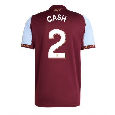 Aston Villa Matty Cash #2 Koszulka Podstawowa 2025-26 Krótki Rękaw Aston Villa Matty Cash #2 Koszulka Podstawowa 2025-26 Krótki Rękaw