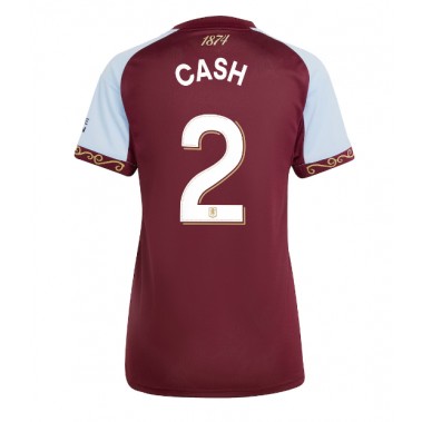 Aston Villa Matty Cash #2 Koszulka Podstawowa damskie 2025-26 Krótki Rękaw Aston Villa Matty Cash #2 Koszulka Podstawowa damskie 2025-26 Krótki Rękaw