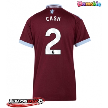 Aston Villa Matty Cash #2 Koszulka Podstawowa damskie 2026-27 Krótki Rękaw