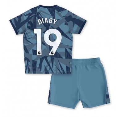Aston Villa Moussa Diaby #19 Koszulka Trzecia dzieci 2023-24 Krótki Rękaw (+ krótkie spodenki)