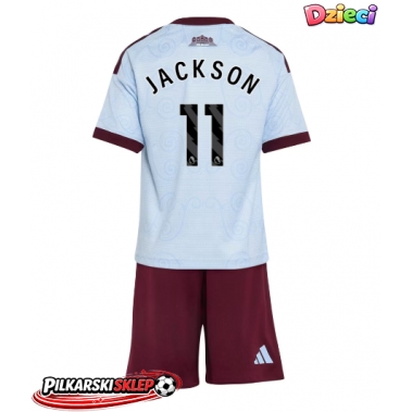 Aston Villa Nicolas Jackson #11 Koszulka Trzecia dzieci 2026-27 Krótki Rękaw (+ krótkie spodenki)