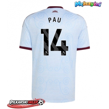 Aston Villa Pau Torres #14 Koszulka Trzecia 2026-27 Krótki Rękaw