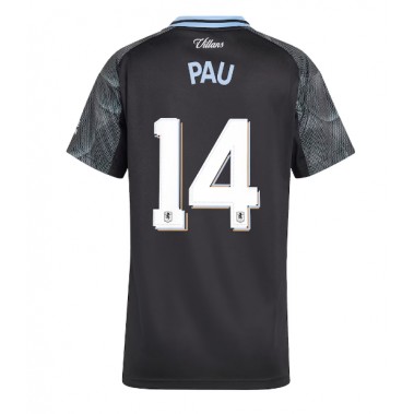 Aston Villa Pau Torres #14 Koszulka Wyjazdowa damskie 2025-26 Krótki Rękaw