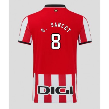 Athletic Bilbao Oihan Sancet #8 Koszulka Podstawowa 2025-26 Krótki Rękaw