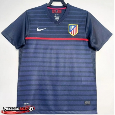 Atletico Madrid 2011-2012 Koszulka Retro Wyjazdowa Krótki Rękaw