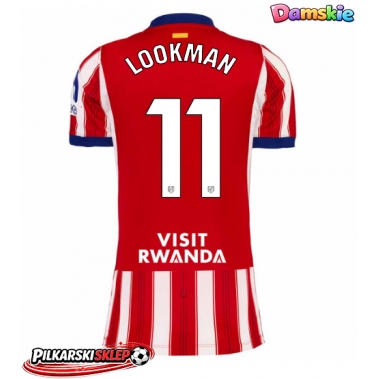 Atletico Madrid Ademola Lookman #11 Koszulka Podstawowa damskie 2026-27 Krótki Rękaw