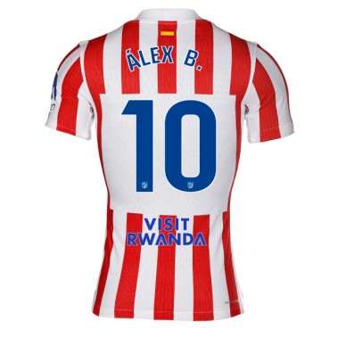 Atletico Madrid Alex Baena #10 Koszulka Podstawowa 2025-26 Krótki Rękaw Atletico Madrid Alex Baena #10 Koszulka Podstawowa 2025-26 Krótki Rękaw