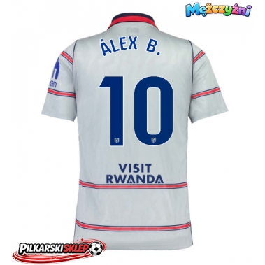 Atletico Madrid Alex Baena #10 Koszulka Trzecia 2026-27 Krótki Rękaw