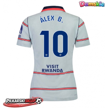 Atletico Madrid Alex Baena #10 Koszulka Trzecia damskie 2026-27 Krótki Rękaw