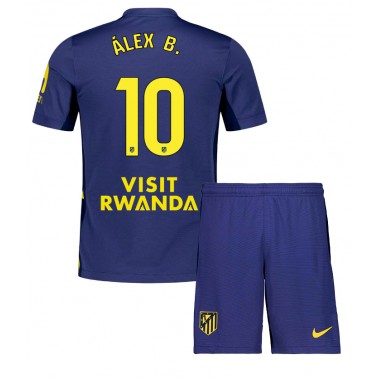 Atletico Madrid Alex Baena #10 Koszulka Wyjazdowa dzieci 2025-26 Krótki Rękaw (+ krótkie spodenki) Atletico Madrid Alex Baena #10 Koszulka Wyjazdowa dzieci 2025-26 Krótki Rękaw (+ krótkie spodenki)