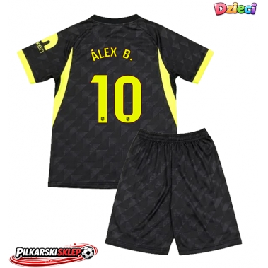 Atletico Madrid Alex Baena #10 Koszulka Wyjazdowa dzieci 2026-27 Krótki Rękaw (+ krótkie spodenki)