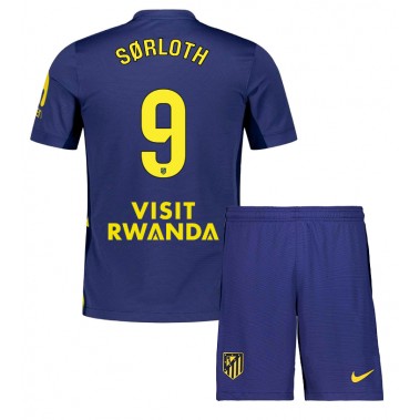 Atletico Madrid Alexander Sorloth #9 Koszulka Wyjazdowa dzieci 2025-26 Krótki Rękaw (+ krótkie spodenki) Atletico Madrid Alexander Sorloth #9 Koszulka Wyjazdowa dzieci 2025-26 Krótki Rękaw (+ krótkie spodenki)