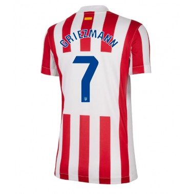 Atletico Madrid Antoine Griezmann #7 Koszulka Podstawowa damskie 2025-26 Krótki Rękaw Atletico Madrid Antoine Griezmann #7 Koszulka Podstawowa damskie 2025-26 Krótki Rękaw