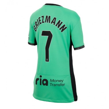 Atletico Madrid Antoine Griezmann #7 Koszulka Trzecia damskie 2023-24 Krótki Rękaw