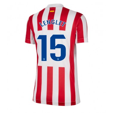 Atletico Madrid Clement Lenglet #15 Koszulka Podstawowa damskie 2025-26 Krótki Rękaw Atletico Madrid Clement Lenglet #15 Koszulka Podstawowa damskie 2025-26 Krótki Rękaw