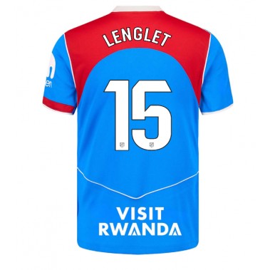 Atletico Madrid Clement Lenglet #15 Koszulka Trzecia 2025-26 Krótki Rękaw Atletico Madrid Clement Lenglet #15 Koszulka Trzecia 2025-26 Krótki Rękaw