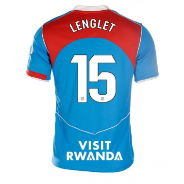 Atletico Madrid Clement Lenglet #15 Koszulka Trzecia damskie 2025-26 Krótki Rękaw Atletico Madrid Clement Lenglet #15 Koszulka Trzecia damskie 2025-26 Krótki Rękaw