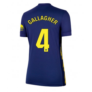 Atletico Madrid Conor Gallagher #4 Koszulka Wyjazdowa damskie 2025-26 Krótki Rękaw Atletico Madrid Conor Gallagher #4 Koszulka Wyjazdowa damskie 2025-26 Krótki Rękaw