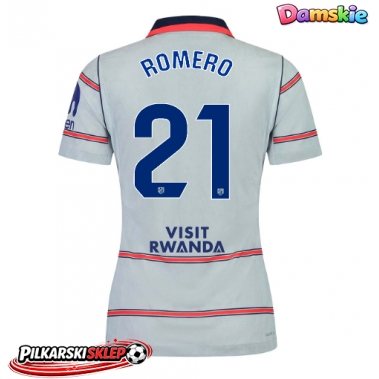 Atletico Madrid Cristian Romero #21 Koszulka Trzecia damskie 2026-27 Krótki Rękaw