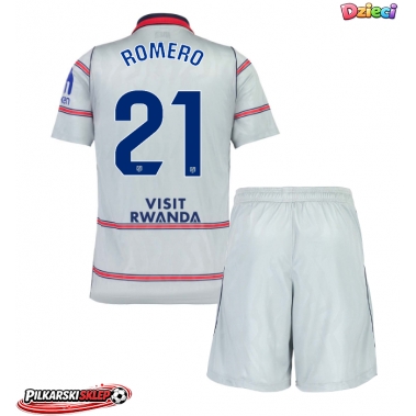 Atletico Madrid Cristian Romero #21 Koszulka Trzecia dzieci 2026-27 Krótki Rękaw (+ krótkie spodenki)