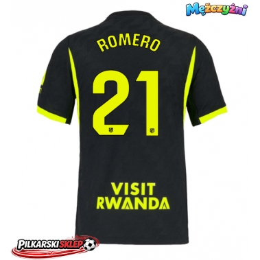 Atletico Madrid Cristian Romero #21 Koszulka Wyjazdowa 2026-27 Krótki Rękaw