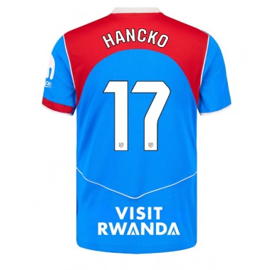 Atletico Madrid David Hancko #17 Koszulka Trzecia 2025-26 Krótki Rękaw Atletico Madrid David Hancko #17 Koszulka Trzecia 2025-26 Krótki Rękaw