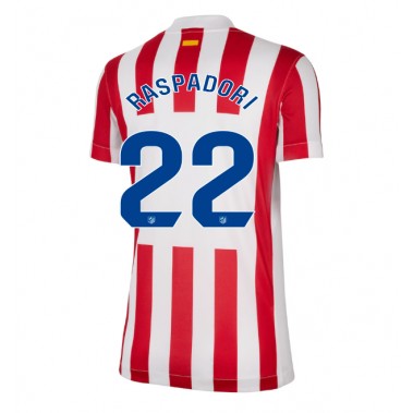 Atletico Madrid Giacomo Raspadori #22 Koszulka Podstawowa damskie 2025-26 Krótki Rękaw Atletico Madrid Giacomo Raspadori #22 Koszulka Podstawowa damskie 2025-26 Krótki Rękaw