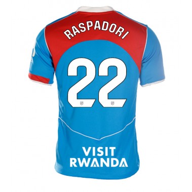 Atletico Madrid Giacomo Raspadori #22 Koszulka Trzecia damskie 2025-26 Krótki Rękaw Atletico Madrid Giacomo Raspadori #22 Koszulka Trzecia damskie 2025-26 Krótki Rękaw