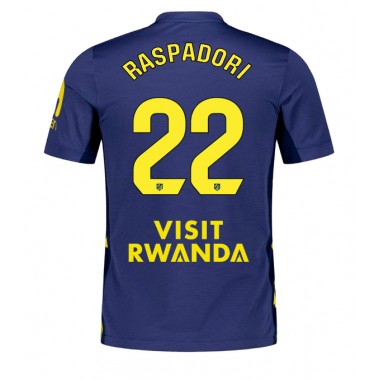Atletico Madrid Giacomo Raspadori #22 Koszulka Wyjazdowa 2025-26 Krótki Rękaw