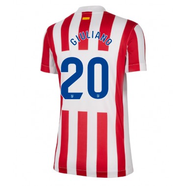 Atletico Madrid Giuliano Simeone #20 Koszulka Podstawowa damskie 2025-26 Krótki Rękaw Atletico Madrid Giuliano Simeone #20 Koszulka Podstawowa damskie 2025-26 Krótki Rękaw